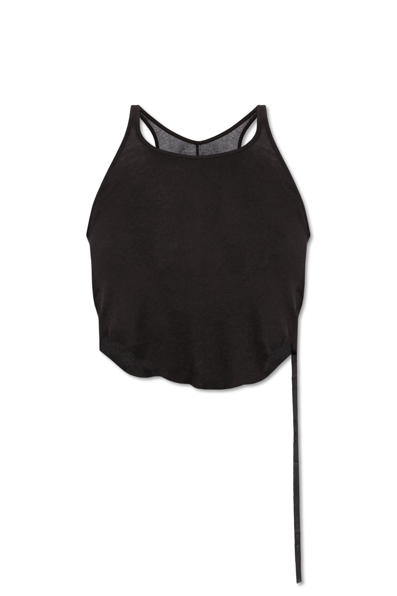 Black 'Basic Tank Cropped' top Rick Owens DRKSHDW - Vitkac